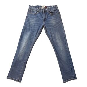 Hudson & Barrow Jeans Mens 32x30 (32x28) Blue Slim Stretch Denim Medium Wash NYC